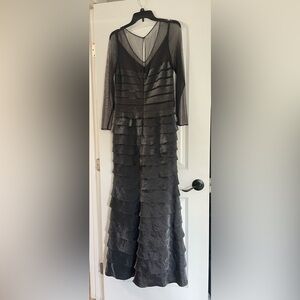 Adrianna Papell Grey Gown